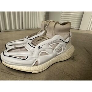 Adidas Stella McCartney Ultraboost 22‎ shoes Sock GY6110 Athletic White Size 8.5